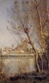 Nantes die Kathedrale und die throuth der Bäume Jean Baptiste Camille Corot gesehen Stadt